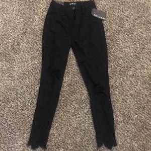 Black fashion nova jeans
